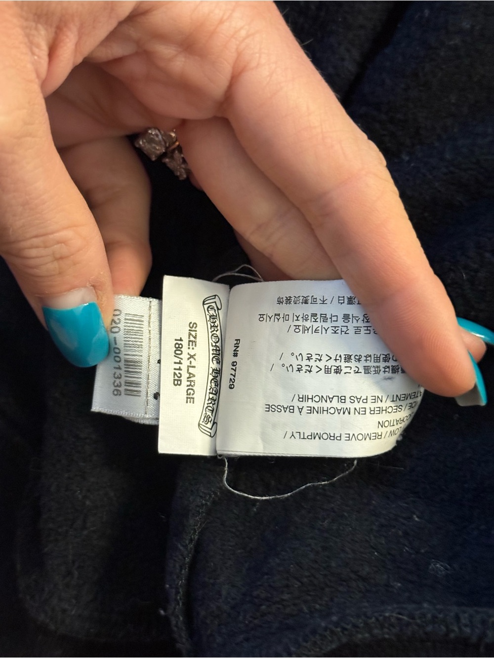 Chrome Hearts Vertical Zip Up Hoodie - Picture 4 of 6